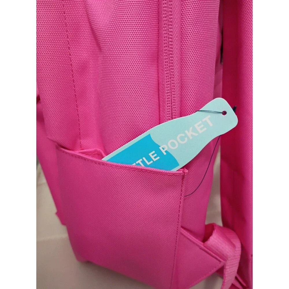 Polo Ralph Lauren Polo Bear Embroidered Bag Pink Laptop Backpack